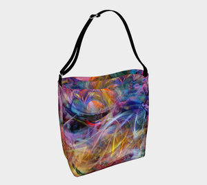 PSYCHEDELIC CIRCUS TOTE BAG