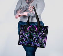 Threshold Consciousness Vegan Leather Tote Bag