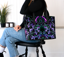 Threshold Consciousness Vegan Leather Tote Bag