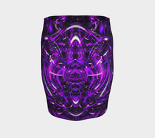 Purple Portal Fitted Skirt