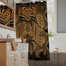 Down the Ribbit Hole Shower Curtain