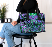 Hypnagogia Vegan Leather Tote Bag