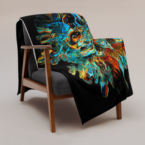 Mercury in Retrograde Throw Blanket