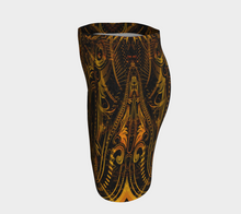 Golden Portal Fitted Skirt