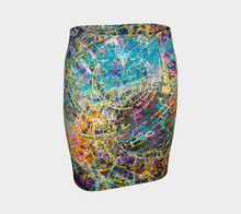 Time Melts Away Fitted Skirt