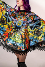 Vishuddha Banjo Glass Remix Crushed Velvet Pullover Shawl