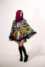 Vishuddha Banjo Glass Remix Crushed Velvet Pullover Shawl