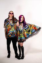 Vishuddha Banjo Glass Remix Crushed Velvet Pullover Shawl