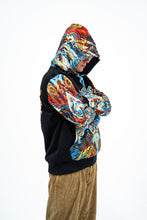 PRE-ORDER: Shpongle Mercury in Retrograde (Zip Up OR Pullover) with Seafoam Blue Faux Fur in the hood
