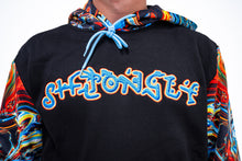 PRE-ORDER: Shpongle Mercury in Retrograde (Zip Up OR Pullover) with Seafoam Blue Faux Fur in the hood