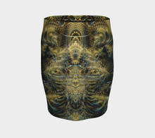 Give it a Whirl Fitted Skirt