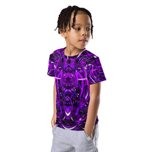 Purple Portal Kids Crew Neck T-Shirt