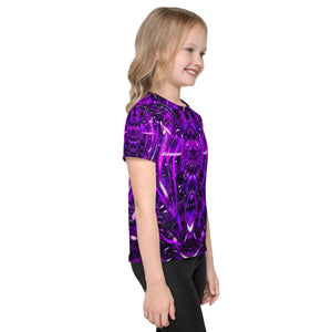 Purple Portal Kids Crew Neck T-Shirt