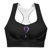 Purple Dripper Sports Bra