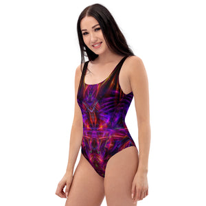 Piezoelectric One-Piece Swimsuit