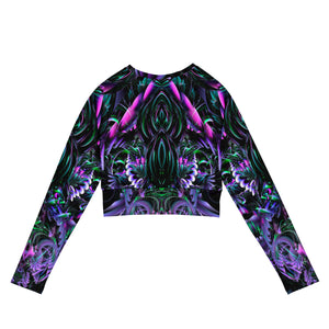 Threshold Consciousness Long Sleeve Crop Top