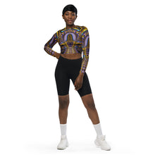 Candyland Long Sleeve Crop Top