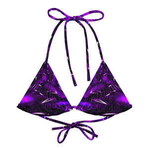 Purple Portal Bikini Top