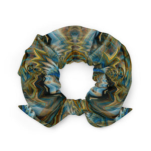 Alien Flower No. 2 Recycled Scrunchie