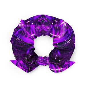 Purple Portal Recycled Scrunchie