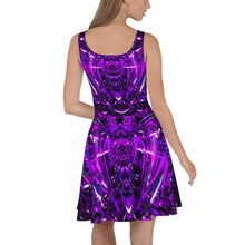 Purple Portal Skater Dress