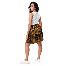 Down the Ribbit Hole High Waist Skater Skirt