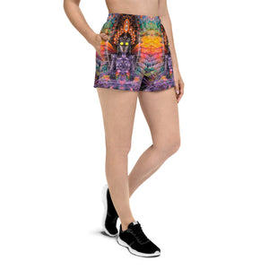 Isis/Ina May Banjo Glass Unisex Athletic Shorts