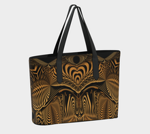 Down the Ribbit Hole Vegan Leather Tote Bag
