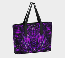 Purple Portal Vegan Leather Tote Bag