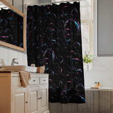 Bubble Control Shower Curtain
