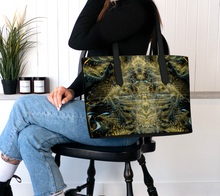 Give it a Whirl Vegan Leather Tote Bag