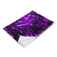 Purple Portal Throw Blanket