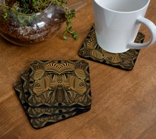 Down the Ribbit Hole Coasters (4 pack)