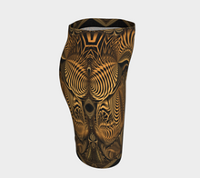 Down the Ribbit Hole Fitted Skirt