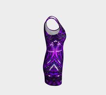 Purple Portal Mini Dress