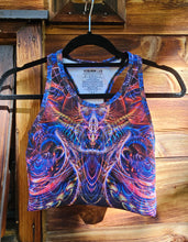 X-Small Cosmic Noise Racerback Crop Top