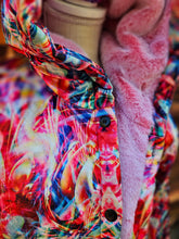 Off to See the Wizard Crushed Velvet Cloak with Pink Faux Fur lining (this design will not be remade)