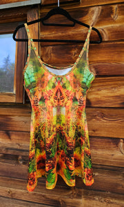 Large Sun Halls Mini Dress