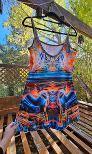 X-Large As Above So Below Mini Dress