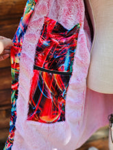 Off to See the Wizard Crushed Velvet Cloak with Pink Faux Fur lining (this design will not be remade)