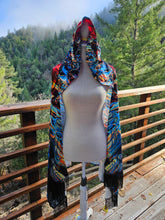 Mercury in Retrograde Velvet Hooded Pashmina