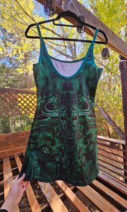 Large Meganeuropsis Mini Dress