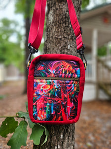 Reddy Threads x Singer "Off to See the Wizard" Velvet Crossbody Bag