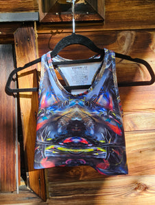 Small Arcadia Racerback Crop Top