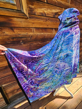 Saphira Velvet Hooded Pashmina