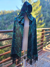 Meganeuropsis Velvet Hooded Pashmina