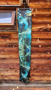 SALE: 16"x72" Tutelary Satin Charmeuse Scarf