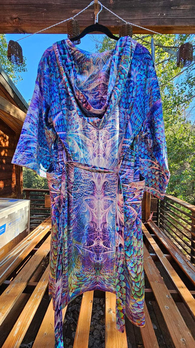 Emma- 3X Crushed Velvet Saphira Robe