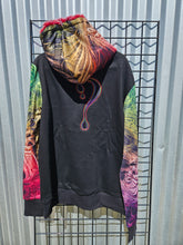 IN STOCK: X-LARGE Spectral Evidence PULLOVER Hoodie with Maroon/Red Faux Fur in the hood