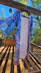 Emma- 3X Crushed Velvet Saphira Robe